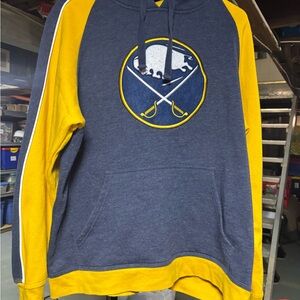Buffalo Sabres Navy and Yellow Sports Hoodie